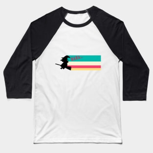 Funny Witch Baseball T-Shirt